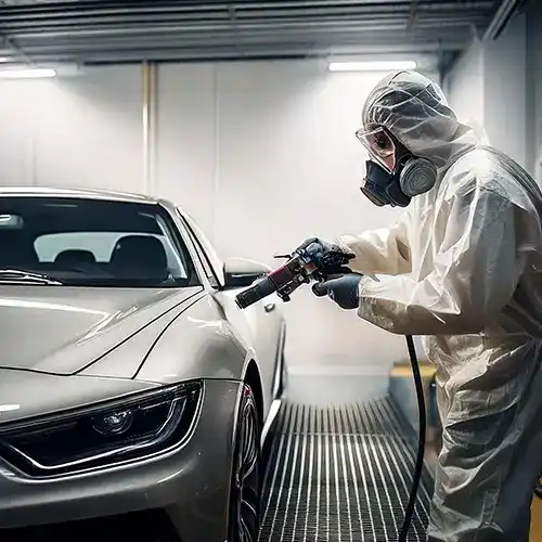Vehicle paint respraying